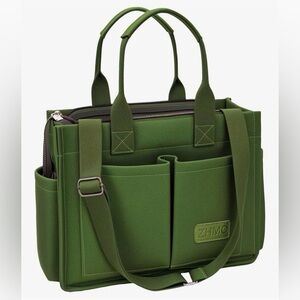 Canvas Tote Bag for Women Crossbody Work Bag Army Green